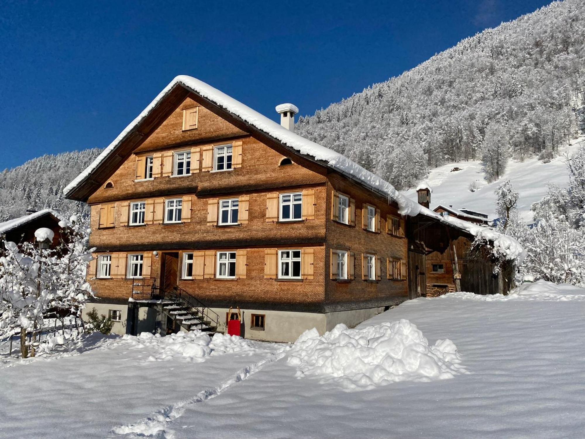 Bregenzerwaelderhaus Ambros Villa Bezau Luaran gambar